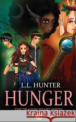 Hunger L. L. Hunter Rogena Mitchell Jones Cover Lust Designs 9781512321920 Createspace - książka