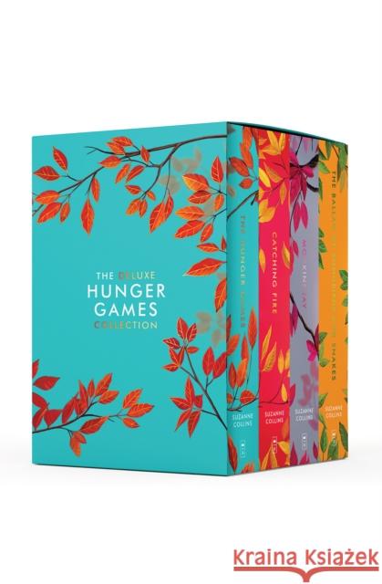 Hunger Games Box Set (Deluxe Edition with Stenciled Edges) Suzanne Collins 9781546171904  - książka