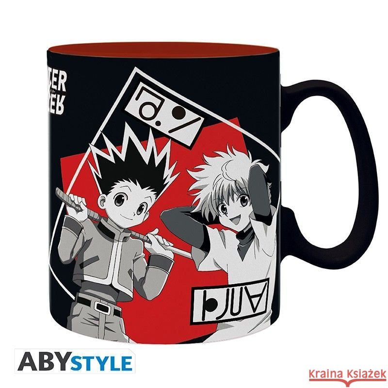 HUNTER X HUNTER Tasse 460 ml - Gon's Gruppe  3665361077084 Abysse Deutschland - książka