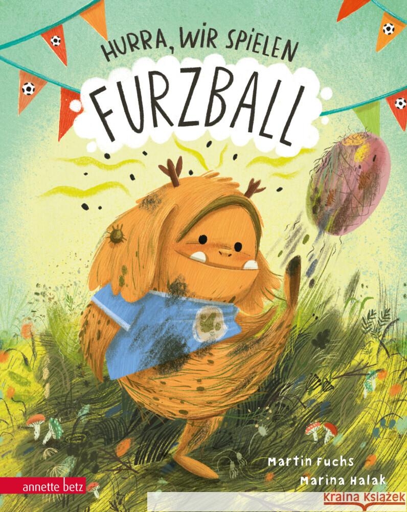 Hurra, wir spielen Furzball Fuchs, Martin 9783219120196 Betz, Wien - książka