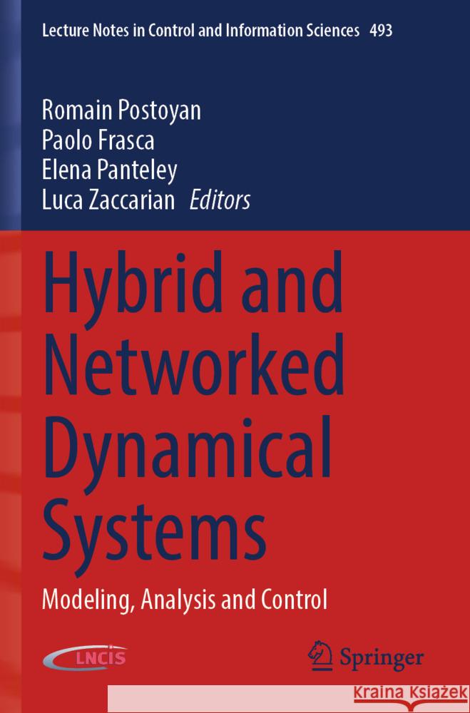 Hybrid and Networked Dynamical Systems  9783031495571 Springer - książka