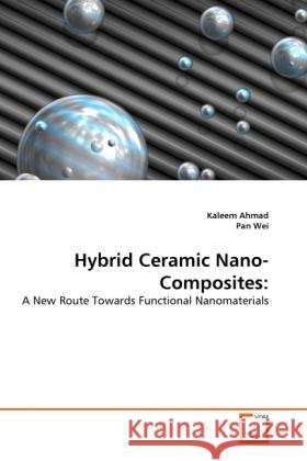 Hybrid Ceramic Nano-Composites: : A New Route Towards Functional Nanomaterials Ahmad, Kaleem Wei, Pan  9783639278668 VDM Verlag Dr. Müller - książka