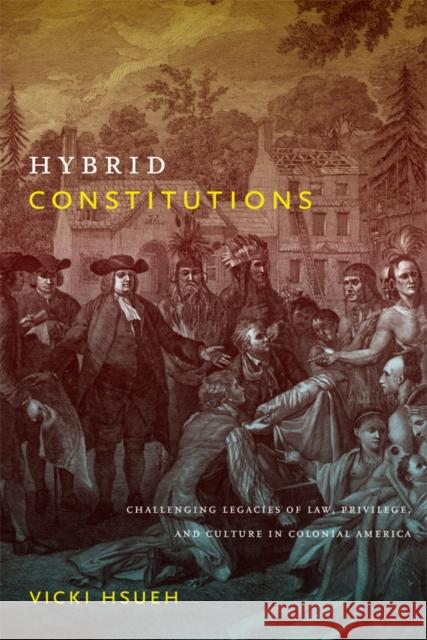 Hybrid Constitutions: Challenging Legacies of Law, Privilege, and Culture in Colonial America Hsueh, Vicki 9780822346180 Duke University Press - książka