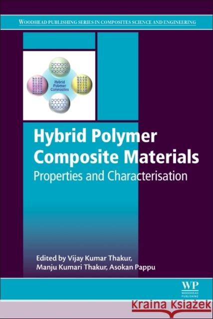 Hybrid Polymer Composite Materials: Properties and Characterisation Manju Kumari Thakur Vijay Kumar Thakur Asokan Pappu 9780081007877 Woodhead Publishing - książka