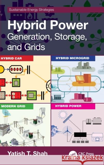 Hybrid Power: Generation, Storage, and Grids Yatish T. Shah 9780367678401 CRC Press - książka