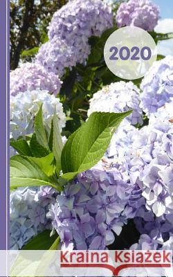 Hydrangea Floral Design: Diary Weekly Spreads January to December Shayley Stationery Books 9781080749393 Independently Published - książka