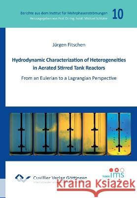 Hydrodynamic Characterization of Heterogeneities in Aerated Stirred Tank Reactors. From an Eulerian to a Lagrangian Perspective J?rgen Fitschen 9783736976894 Cuvillier - książka
