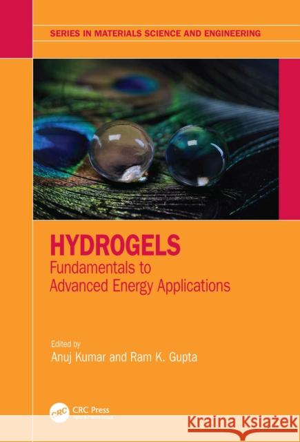 Hydrogels: Fundamentals to Advanced Energy Applications Anuj Kumar Ram Gupta 9781032398235 CRC Press - książka