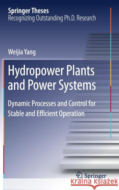 Hydropower Plants and Power Systems: Dynamic Processes and Control for Stable and Efficient Operation Yang, Weijia 9783030172411 Springer - książka