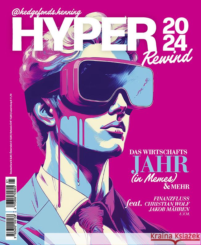 Hyper - Das offizielle Magazin von @Hedgefonds.Henning Schwab, Niklas, Wieland, Christoph 9783690190138 Heel Verlag - książka