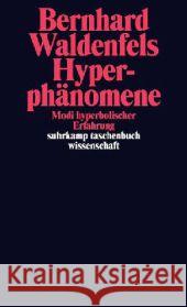 Hyperphänomene : Modi hyperbolischer Erfahrung Waldenfels, Bernhard 9783518296479 Suhrkamp - książka