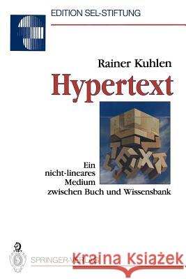 Hypertext Rainer Kuhlen 9783540535669 Springer - książka