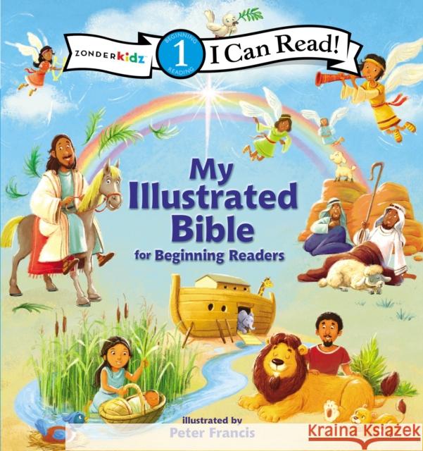 I Can Read My Illustrated Bible: for Beginning Readers, Level 1  9780310766797 Zonderkidz - książka