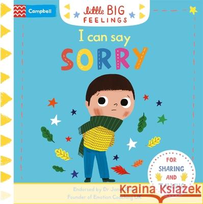I Can Say Sorry Campbell Books 9781529060713 Pan Macmillan - książka