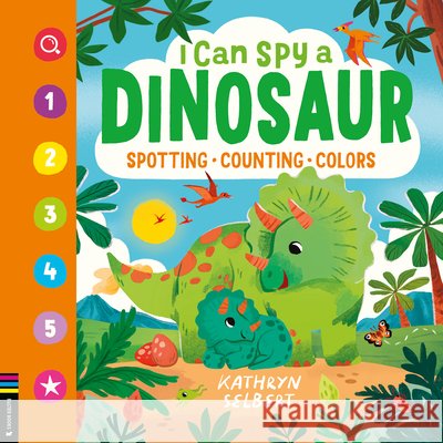 I Can Spy a Dinosaur  9781837251452 Buster Books Us - książka