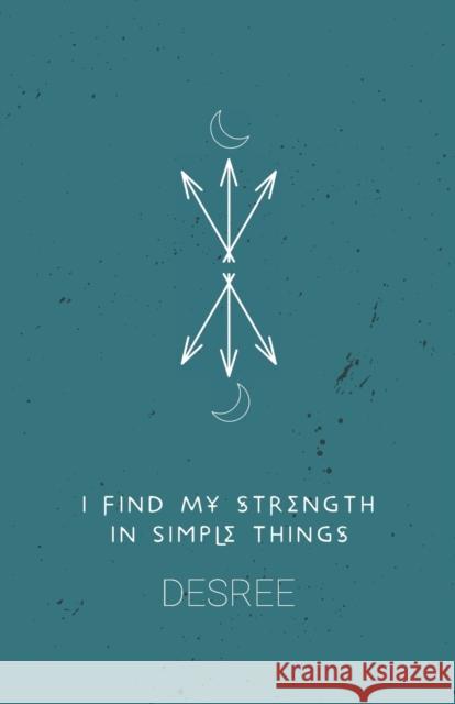 I Find My Strength In Simple Things Desree 9781913958039 Burning Eye Books - książka