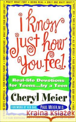 I Know Just How You Feel Cheryl Meier Paul Meier 9780840743992 Nelson Books - książka