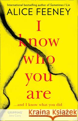 I Know Who You Are Alice Feeney 9780008236076 HarperCollins Publishers - książka