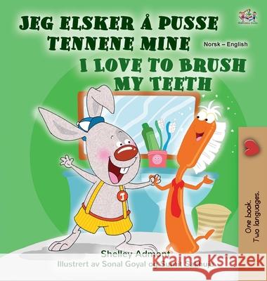 I Love to Brush My Teeth (Norwegian English Bilingual Book for Kids) Shelley Admont Kidkiddos Books 9781834062075 Kidkiddos Books Ltd. - książka