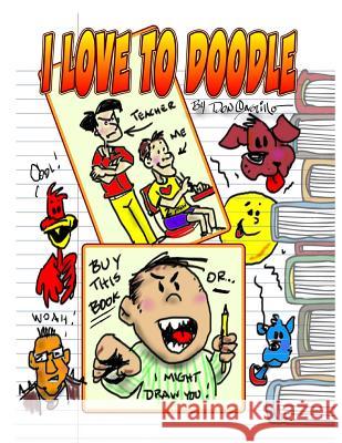 I Love to Doodle by Don Castillo Don Castillo 9781495489303 Createspace - książka