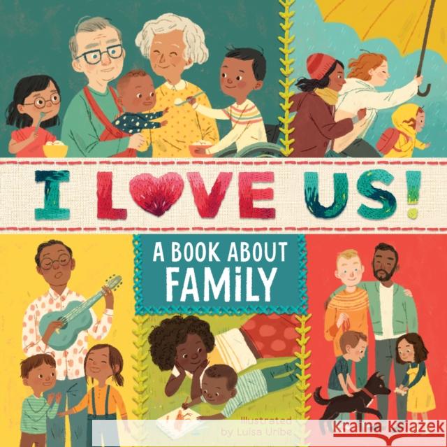 I Love Us: A Book about Family with Mirror and Fill-In Family Tree Clarion Books 9780358193302 Houghton Mifflin - książka