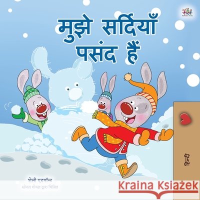 I Love Winter (Hindi Children's Book) Shelley Admont Kidkiddos Books 9781525945120 Kidkiddos Books Ltd. - książka
