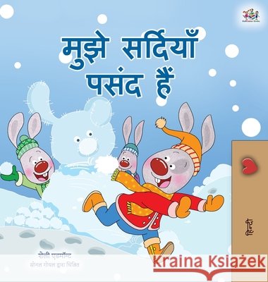 I Love Winter (Hindi Children's Book) Shelley Admont Kidkiddos Books 9781525945137 Kidkiddos Books Ltd. - książka