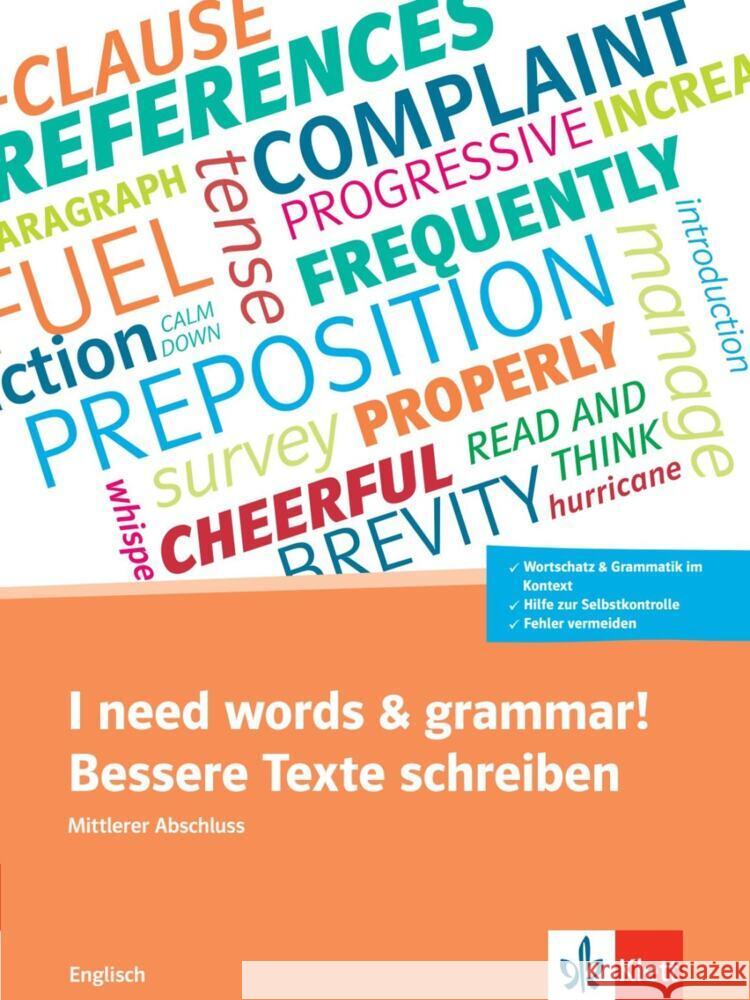 I need words and grammar! Hamm, Wolfgang 9783125062566 Klett Sprachen GmbH - książka