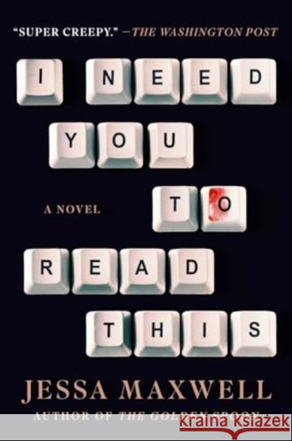 I Need You to Read This Jessa Maxwell 9781668008034 Atria Books - książka