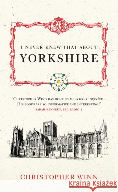 I Never Knew That About Yorkshire Christopher Winn 9780091933135  - książka