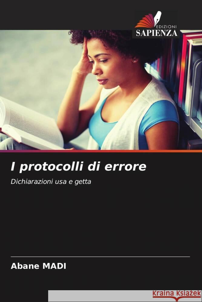 I protocolli di errore Madi, Abane 9786204549682 Edizioni Sapienza - książka