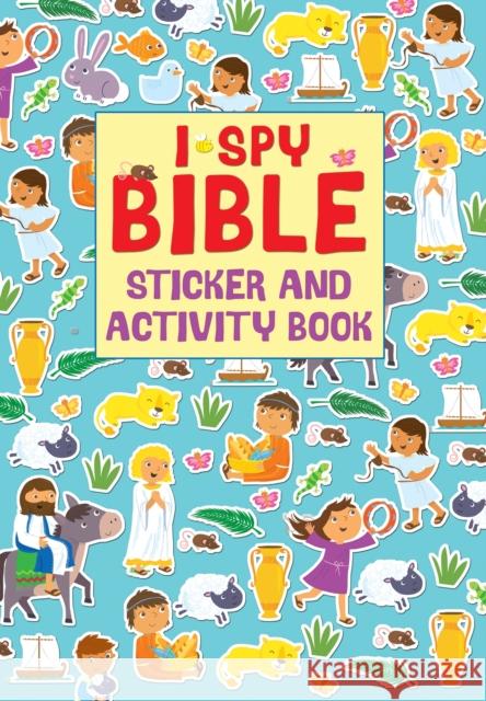 I Spy Bible Sticker and Activity Book Stone, Julia 9780745977294  - książka