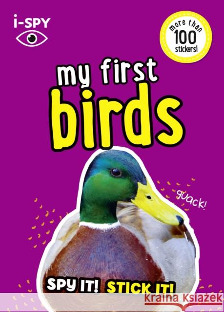 i-SPY My First Birds: Spy it! Stick it! i-SPY 9780008562656 HarperCollins Publishers - książka