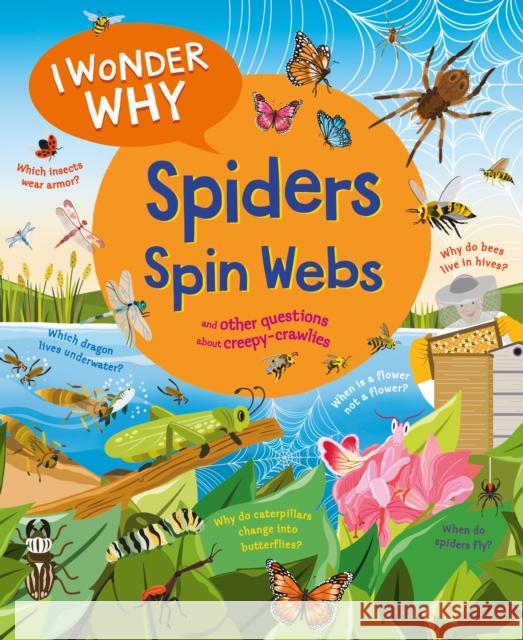 I Wonder Why Spiders Spin Webs: And Other Questions About Creepy Crawlies Amanda O'Neill 9780753479490 Kingfisher - książka