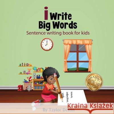 I Write Big Words Taylor Destin   9798986089423 Bobm Publishing, LLC. - książka