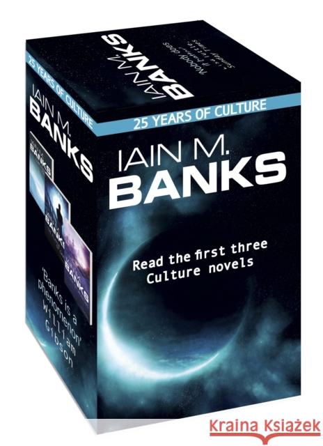 Iain M. Banks Culture - 25th anniversary box set: Consider Phlebas, The Player of Games and Use of Weapons Iain M. Banks 9780356502090 Little, Brown Book Group - książka