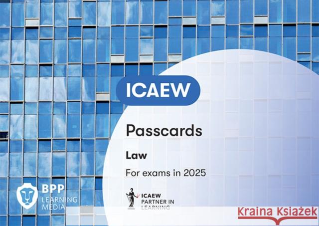 ICAEW Law: Passcards BPP Learning Media 9781035518951 BPP Learning Media - książka
