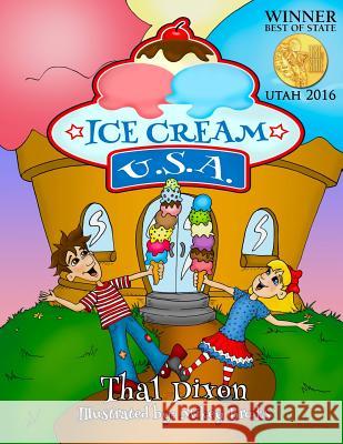 Ice Cream USA Thal Dixon Mikey Brooks 9781943811021 Grumpy Publications - książka