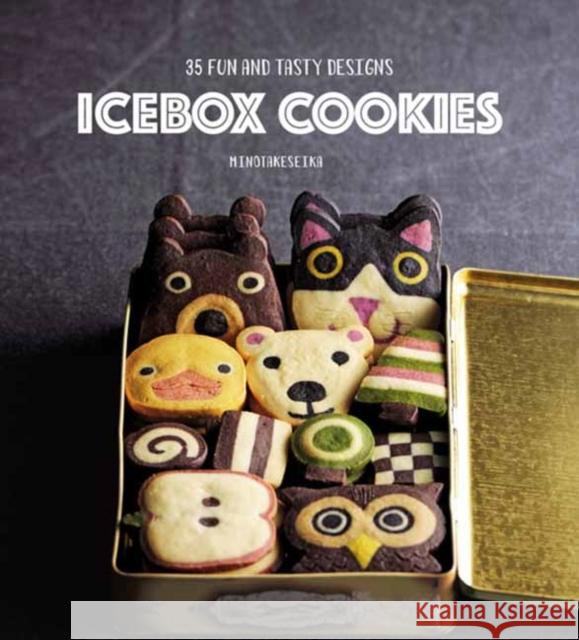 Icebox Cookies: 35 Fun and Tasty Designs Minotakeseika 9784865052251 Nippan IPS - książka