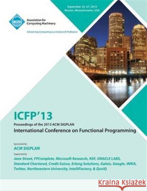 ICFP 14 19th ACM SIGPLAN International Conference On Functional Programming Icfp 14 Conference Committee 9781450332651 ACM Press - książka