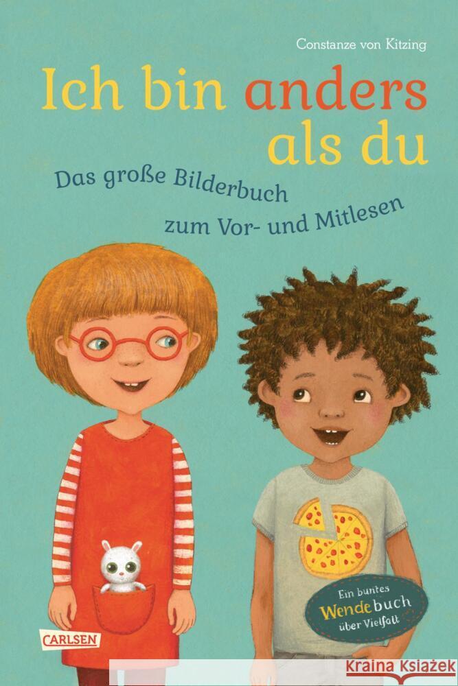 Ich bin anders als du Kitzing, Constanze von 9783551171245 Carlsen - książka