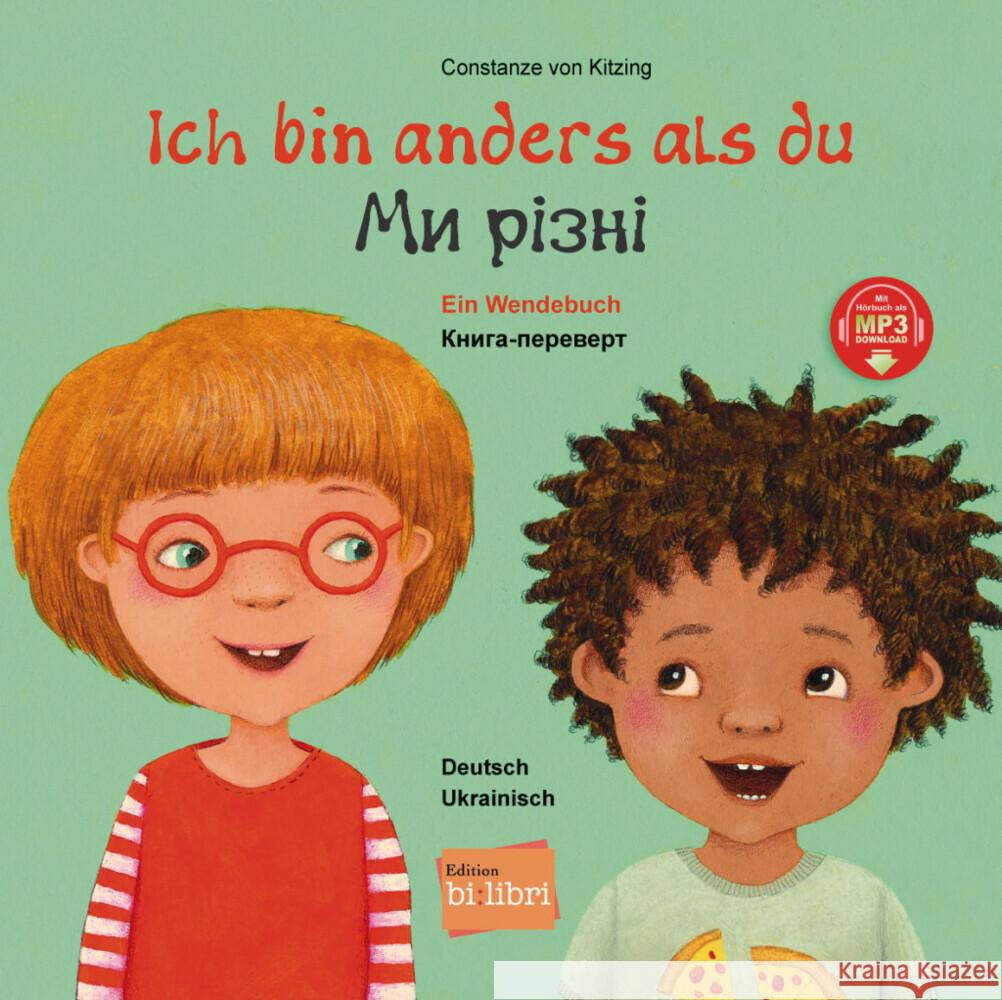 Ich bin anders als du / Ich bin wie du Kitzing, Constanze von 9783190396016 Hueber - książka