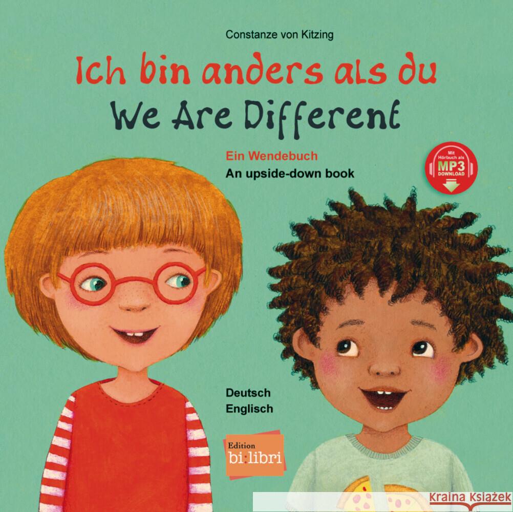 Ich bin anders als du / Ich bin wie du Kitzing, Constanze von 9783192896019 Hueber - książka