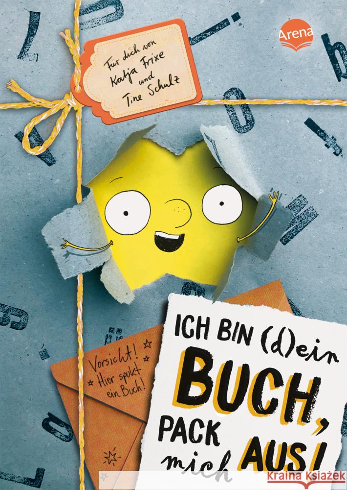 Ich bin (d)ein Buch, pack mich aus! (2). Vorsicht: Hier spukt ein Buch Frixe, Katja 9783401716831 Arena - książka