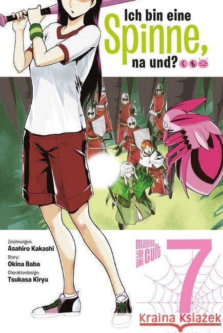 Ich bin eine Spinne, na und?. Bd.7 Baba, Okina 9783964332875 Manga Cult - książka