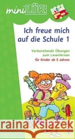 Ich freue mich auf die Schule. Tl.1 : Vorbereitende Übungen zum Lesenlernen Vogel, Heinz   9783894141615 Westermann Lernspielverlag - książka