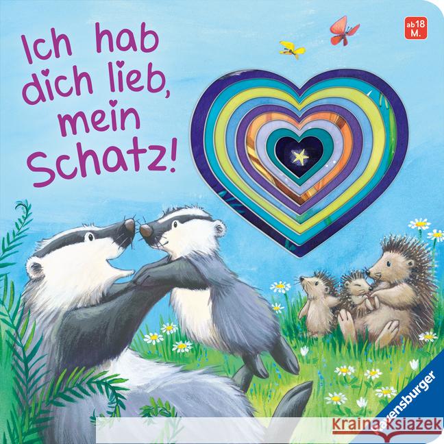 Ich hab dich lieb, mein Schatz! Reider, Katja 9783473420650 Ravensburger Verlag - książka