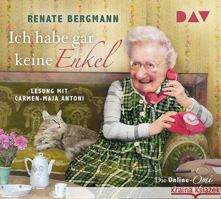 Ich habe gar keine Enkel. Die Online-Omi räumt auf, 3 Audio-CDs : Lesung Bergmann, Renate 9783742404114 Der Audio Verlag, DAV - książka