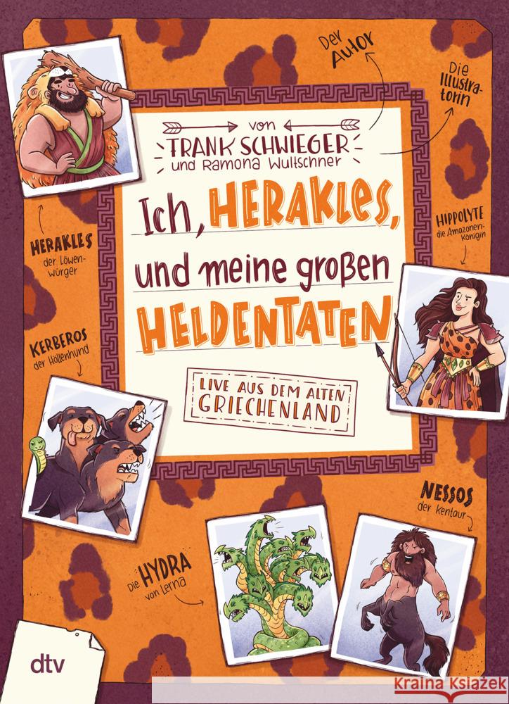 Ich, Herakles, und meine großen Heldentaten. Live aus dem alten Griechenland Schwieger, Frank 9783423764094 DTV - książka