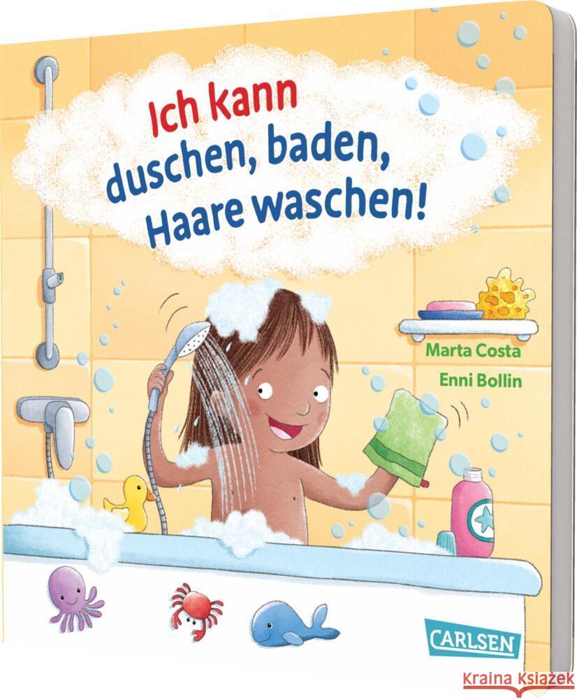 Ich kann duschen, baden, Haare waschen! Bollin, Enni 9783551172433 Carlsen - książka